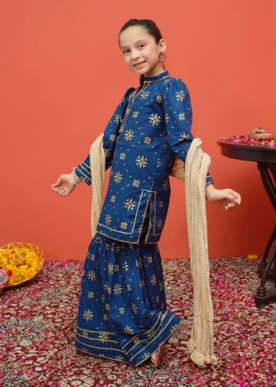 Cambric Printed 3 Piece Suit | 8555 - Image 5