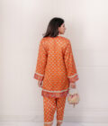 Raeza Rust Gold Blockprint Set - Image 2