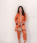 Raeza Rust Gold Blockprint Set