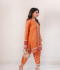 Raeza Rust Gold Blockprint Set - Image 3
