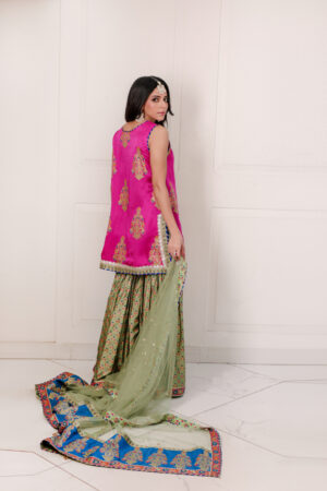 Fayra Dhaani Lilac Angarkha