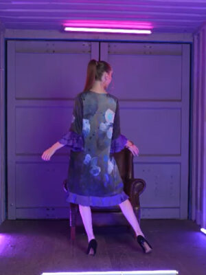 Birds Frills Dress