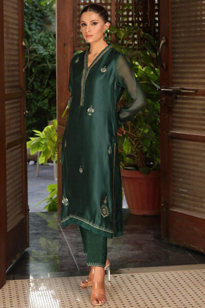 Elyna Shirt With Pants & Dupatta Aa-1006