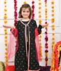 Mom4Little Pret Chiffon Black front open Jacket - Image 6