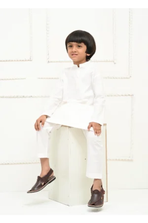 Mom4Little White Kurta Pajama