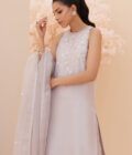 Silvia Silver Shirt and Dupatta - Image 6