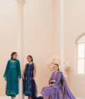 Evel Emerald Shirt and Dupatta - Image 9
