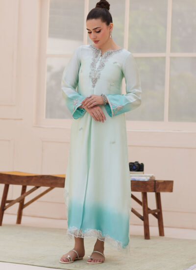 Palmira Aqua Ombre Shirt - Image 6