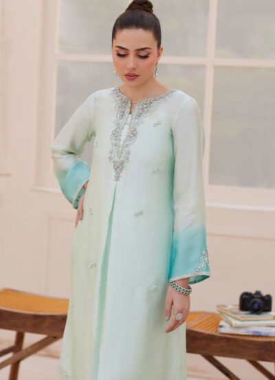 Palmira Aqua Ombre Shirt - Image 5