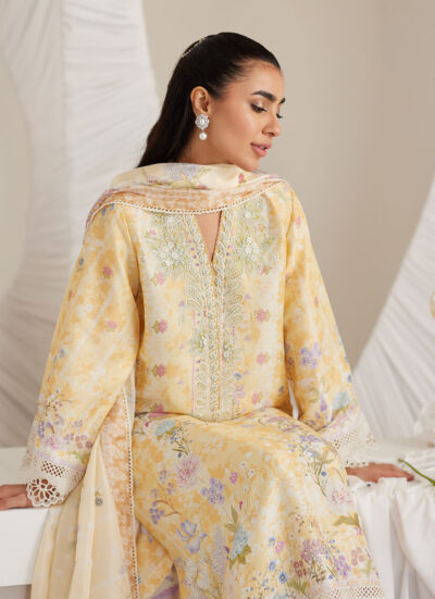 Gemma Lemon Shirt and Dupatta - Image 2