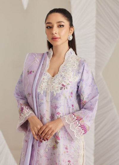 Polina Ombre Shirt and Dupatta - Image 2