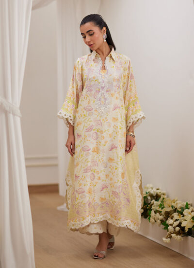 Emelia Ivory Shirt Dress - Image 3