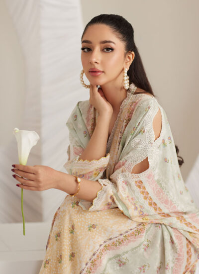 Allegra Mint Kaftan - Image 3