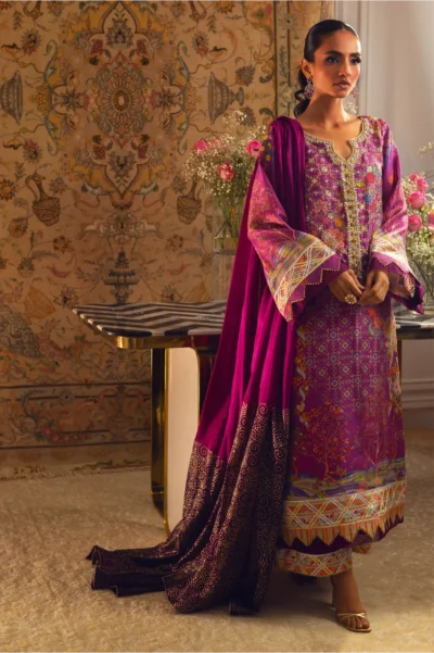 Salomi - Shirt, Pants and Dupatta