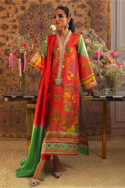 Liliya - Shirt, Pants and Dupatta