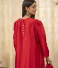 SAANJH - Cherry Red Formal Co-Ords - Image 2