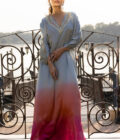 Ombre Sky Kaftan