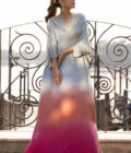 Ombre Sky Kaftan - Image 8