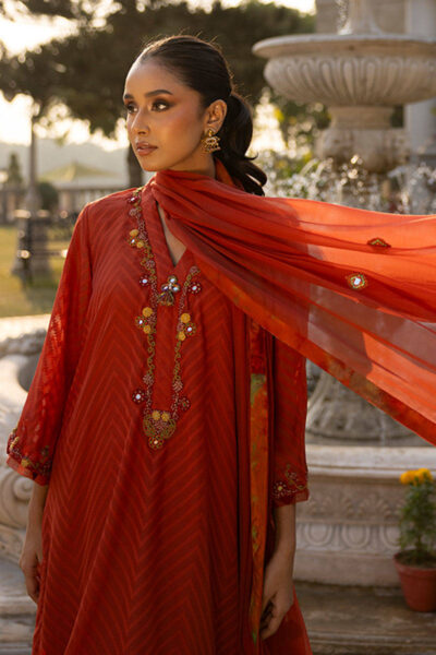 Rust Tribal With Shalwar - Image 3