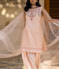 Peach Bloom With Shalwar - Image 4