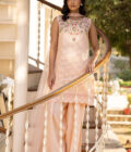 Peach Bloom With Shalwar - Image 7