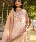 Peach Bloom With Shalwar - Image 12