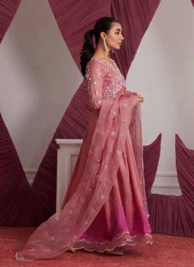 Wylie Watermelon Kalidaar And Dupatta - Image 8