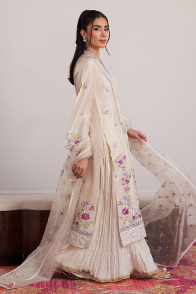 Lexie Ivory Shirt And Dupatta - Image 7