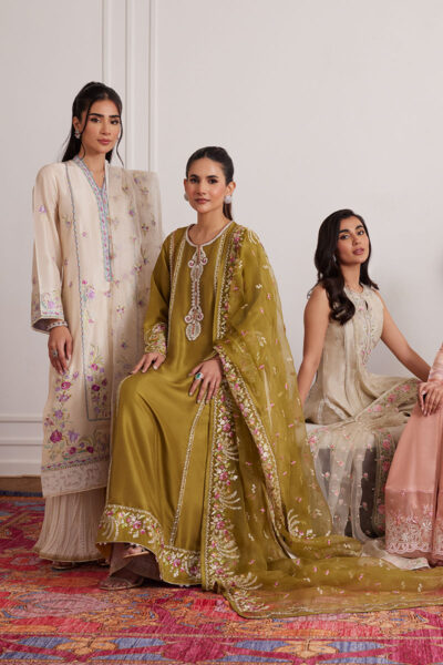 Lexie Ivory Shirt And Dupatta - Image 11