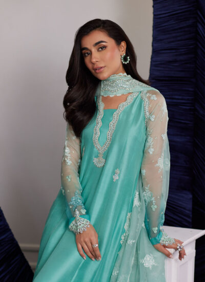 Zima Peppermint Kalidaar And Dupatta - Image 6