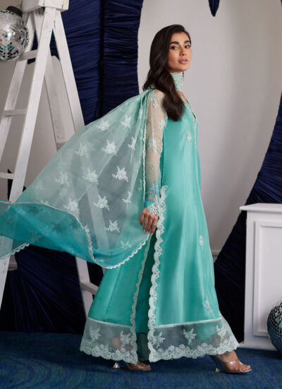 Zima Peppermint Kalidaar And Dupatta - Image 5