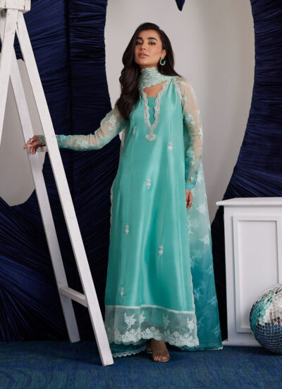 Zima Peppermint Kalidaar And Dupatta - Image 4