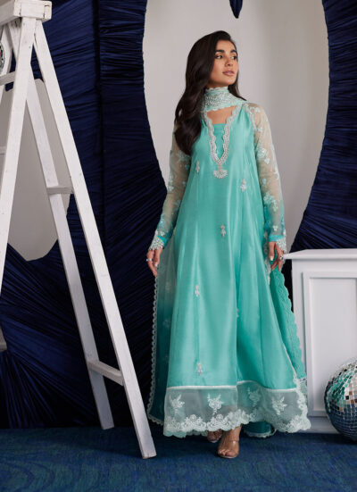 Zima Peppermint Kalidaar And Dupatta - Image 9