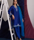 Aliza Azure Shirt And Dupatta