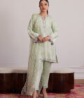 Pilar Mint Shirt And Dupatta