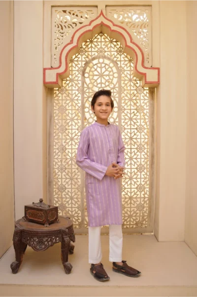 Purple Kurta Pajama