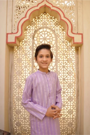Purple Kurta Pajama