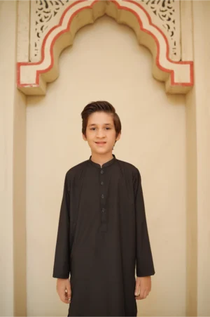 Black kurta ajama