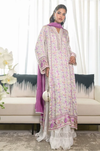Lavender Ivory - Shirt and Trousers - Image 2