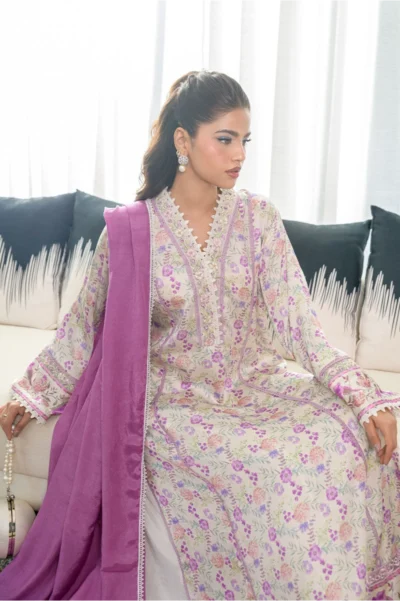 Lavender Ivory - Shirt and Trousers - Image 3