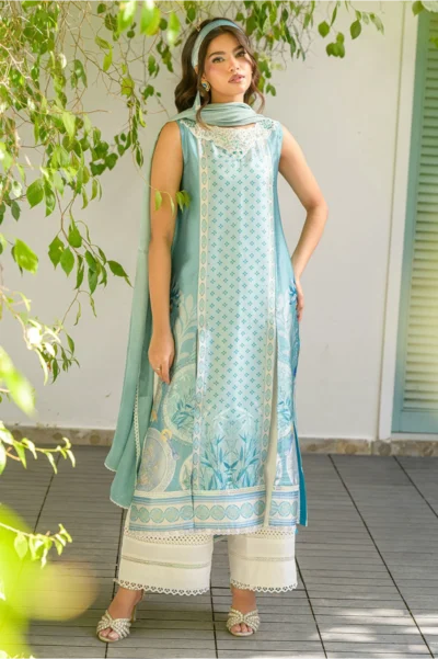 Teal Tropics - Shirt and Trousers - Image 8