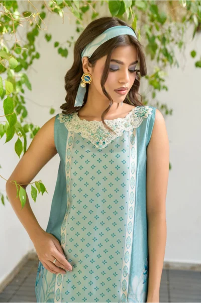 Teal Tropics - Shirt and Trousers - Image 5