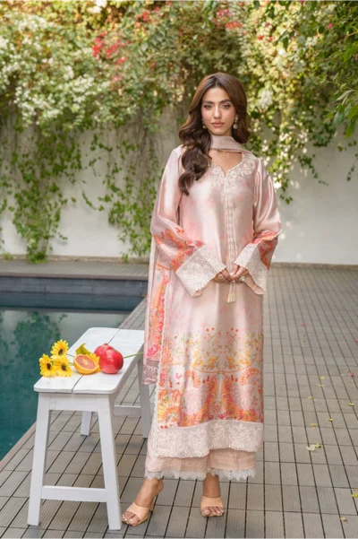 Oriental Peach - Shirt and Trousers - Image 5