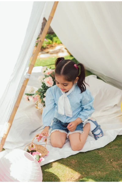 Blue Summery Blouse - Image 5