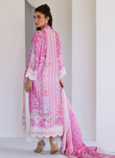Lyra Pink Shirt And Dupatta - Image 8