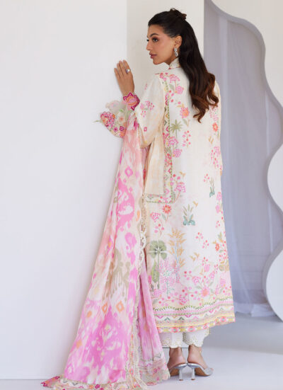 Faye Ivory Shirt And Dupatta - Image 8