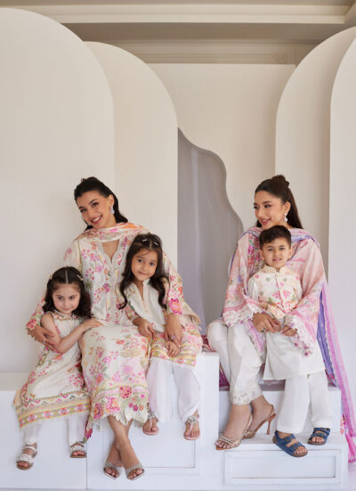 Faye Ivory Shirt And Dupatta - Image 7