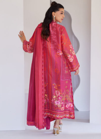 Alira Crimson Shirt And Dupatta - Image 6