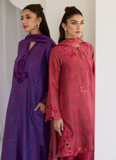 Amity Purple Shirt And Dupatta - Image 9