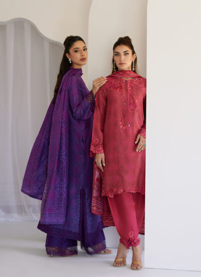 Amity Purple Shirt And Dupatta - Image 7